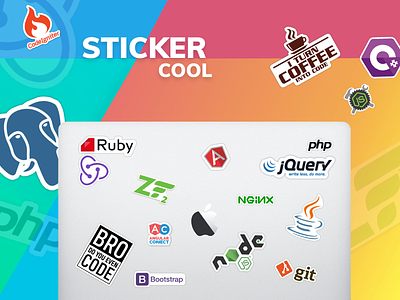 Sticker.cool - Creative Sticker Shop - Concept