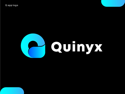 Q app logo colorful logo combination logo latter q logo q app logo q icon q logo