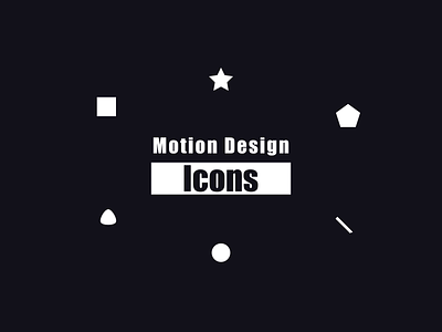 Icons Animation ae after effects animation clock icons motion touch swipe trim path ui