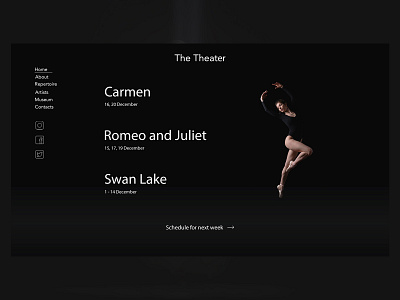 Banner_Theater banner black design theater ui web