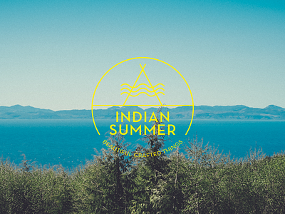 Indian Summer branding logo yellow