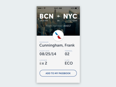 Boarding Ticket