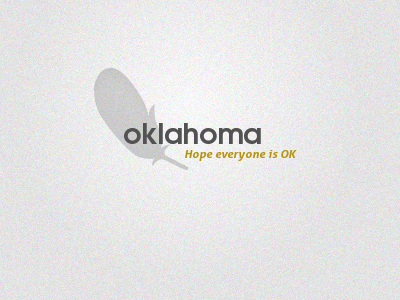 Oklahoma clean design light texture typography