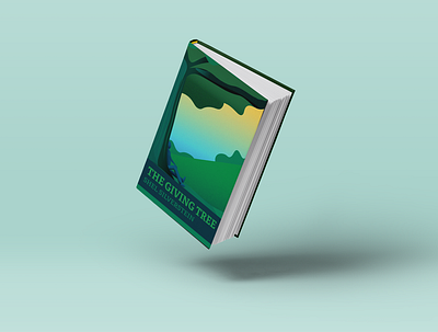 Rebound || The Giving Tree book book cover books color illustration illustration art illustrator mockup rebound sun