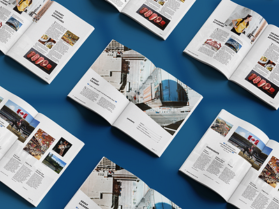 Editorial Design for a Local Magazine