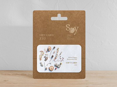 Gift Cards Design for Restaurant