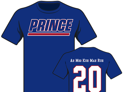 Prince Amukamara T Shirt Design