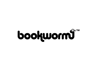 Bookworm Logo Design