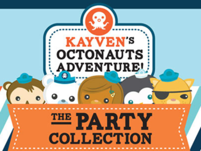 Octonauts Adventure: The Party Collection cartoon character animals octonauts cartoon party party event graphic design