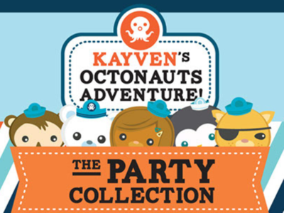 Octonauts Adventure: The Party Collection animals cartoon cartoon character graphic design octonauts party party event