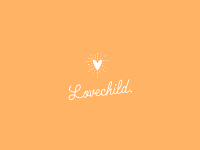 Lovechild Logo branding design illustration logo minimal vector