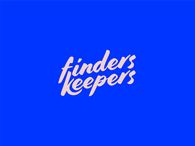 Finders Keepers 2.0 branding color colorful design illustration logo vector