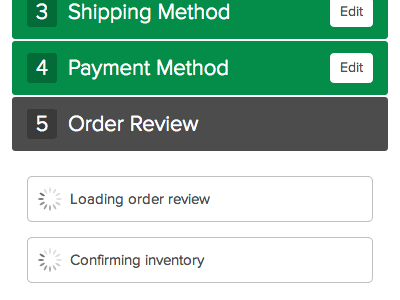 Order Review checkout ecommerce inventory magento mobile