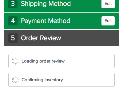 Order Review