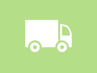 Truck delivery icon truck