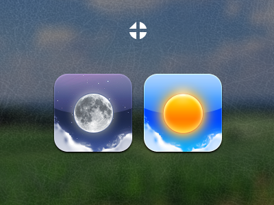Weather apple blue icon ios iphone purple tetra theme ui weather