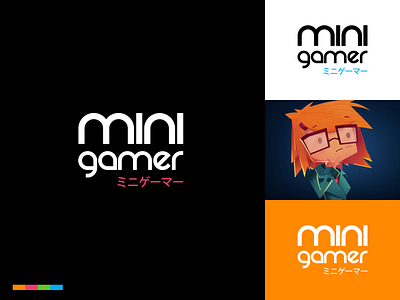 Minigamer Branding arcade brand design branding design games logo logotype