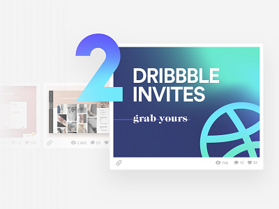 #2 Dribbble Invites debuts draft dribbble invite invites