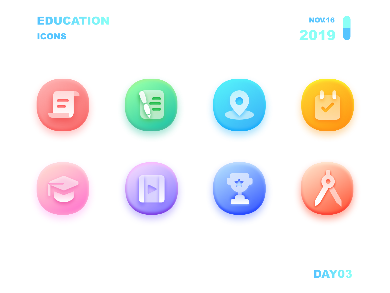 Education Icon By Matcha On Dribbble