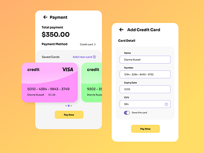 Credit Card Checkout checkout page credit card credit card checkout ui design