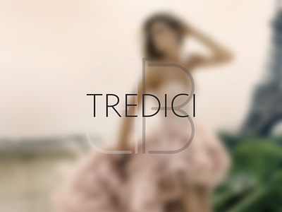 Tredici branding butterfly fashion french pictogram project tredici