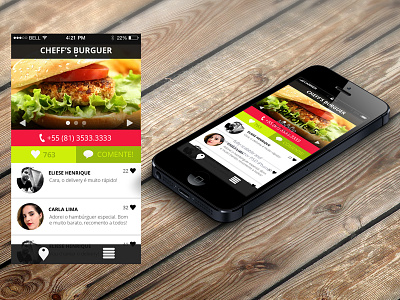 Sirva-se Pernambuco Client aplication app food guia guide mobile pernambuco restaurant sirvase