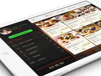 Cardápio digital cardápio cardápio digital css3 front end html5 javascript js layout menu restaurant restaurante