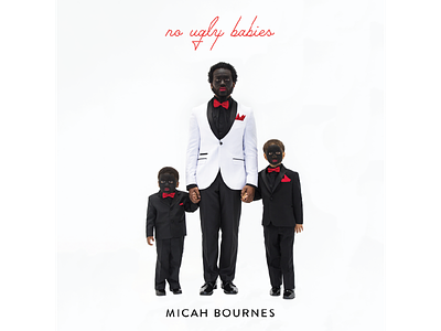 No Ugly Babies - Micah Bournes Album Cover album album cover babies blackface blues kids music palm canyon tuxedo ugly