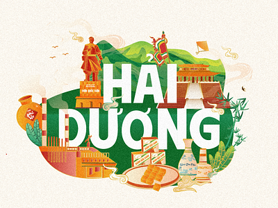 Haiduong, Vietnam. animation design graphic design illustration motion graphics ui