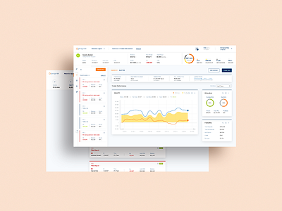 Paragonex New Back Office dashboard design product ui ux ux reaserch