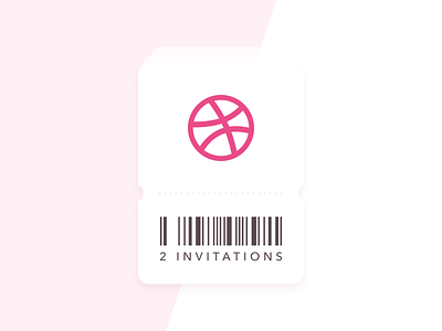 2 Dribbble Invitations Giveaway!