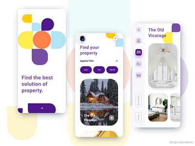 Find Property android app appconcept dailyui design mobile ui mobileapp mobileappdevelopment ui uidesign uxui