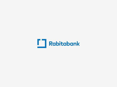 Rabitabank Logo 2020 bank brand branding concept design logo minimalism portfolio typography