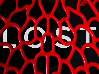 Lost or lust photography typography