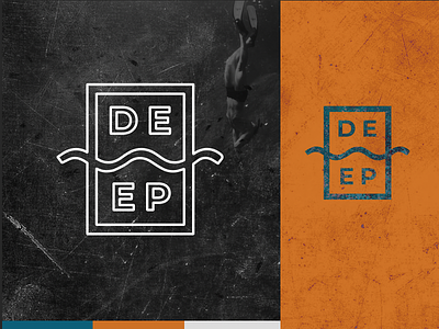 Deep app branding icon idenity illustration logo ocean vector website
