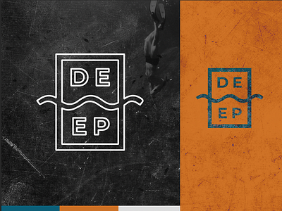 Deep app branding icon idenity illustration logo ocean vector website