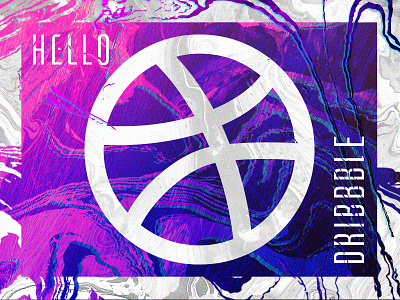 Helllo Dribbble! debut first shot hello dribble invite