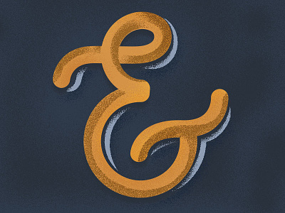 Ampersand ampersand illustration type typography vector yp