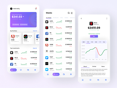 Stock Trading Mobile App