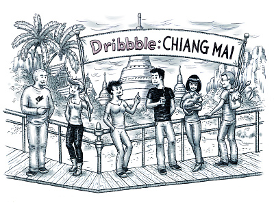 Dribbble Chiang Mai Meet-up December 19th!