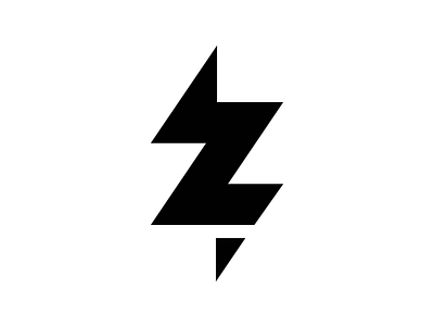 Zeda Labs logo symbol agency bold bolt design geometric lightening pencil strong symbol z