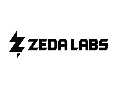Zeda Labs Type Draft agency design geometric lightening pencil type typography z