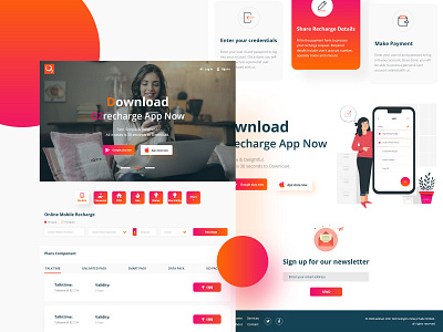 02recharge landing page