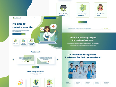 Doctor Landing page