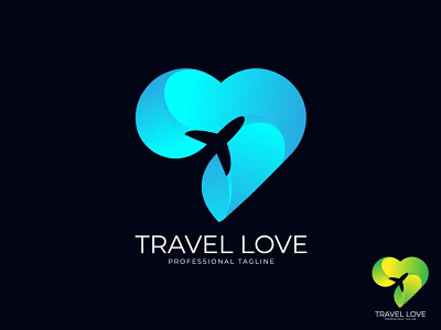 Travel Love beach logo beach lovers beach resort branding caribbean coral dolphin e booking hawaii heart logo honeymoon travels love beach palm pleasure trip sea tour seaside sun bath travel travel agency travel and tourism logo