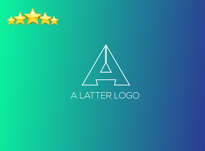 A Latter Logo agency branding branding design design graphicdesign graphicdesigner illustration logo logodesign design brand logodesigns logomaker typography vector vector logo