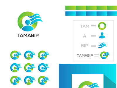 Round Logo - Tamabip 3d 3d logo animation branding design graphic design green health icon illustration leaf logo motion graphics ui