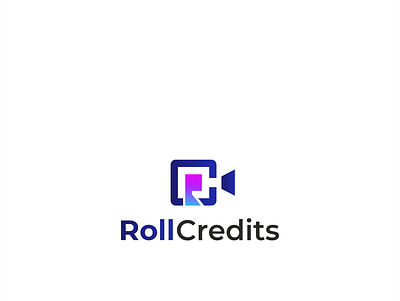 RollCredits-R Logo 3d 3d logo branding design graphic design green health icon illustration logo motion graphics ui vector