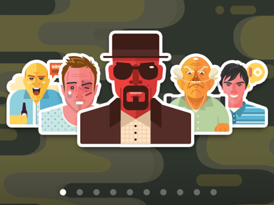 Breaking Bad breaking bad icon illustration path stickers