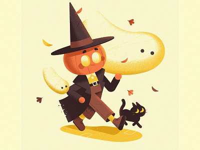 Happy Halloween! character character design dribbbleweeklywarmup halloween illustration vector